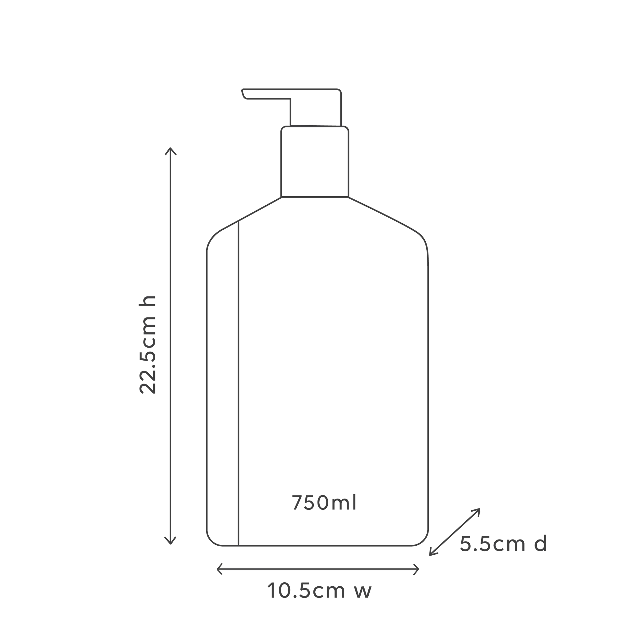 Al.ive Body Wash⎮Stone⎮750ml