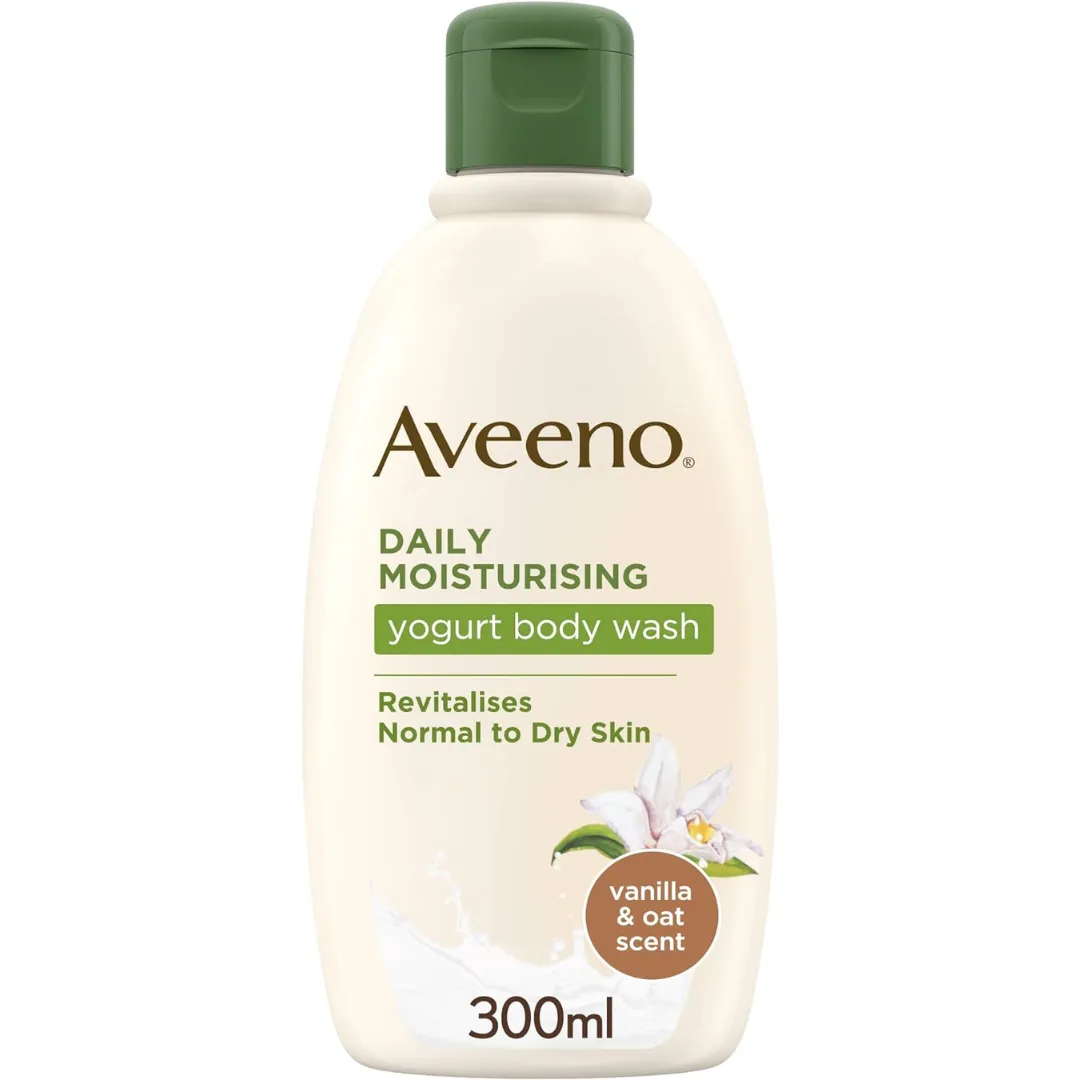 Aveeno Daily Moisturising Yogurt Body Cream, Vanilla, 300 Ml (T)