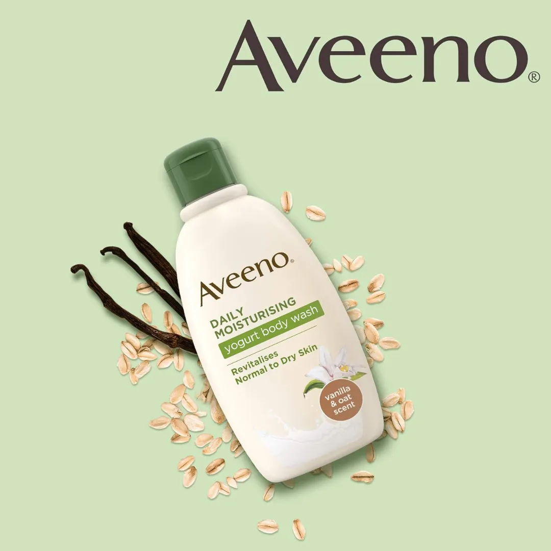 Aveeno Daily Moisturising Yogurt Body Cream, Vanilla, 300 Ml (T)