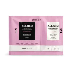 Avry Beauty Gel-Ohh! Jelly Spa 2-Step Soak & Scrub Pedi Bath - Jasmine