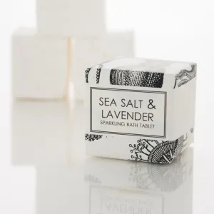 Bath Tablet - Sea Salt   Lavender