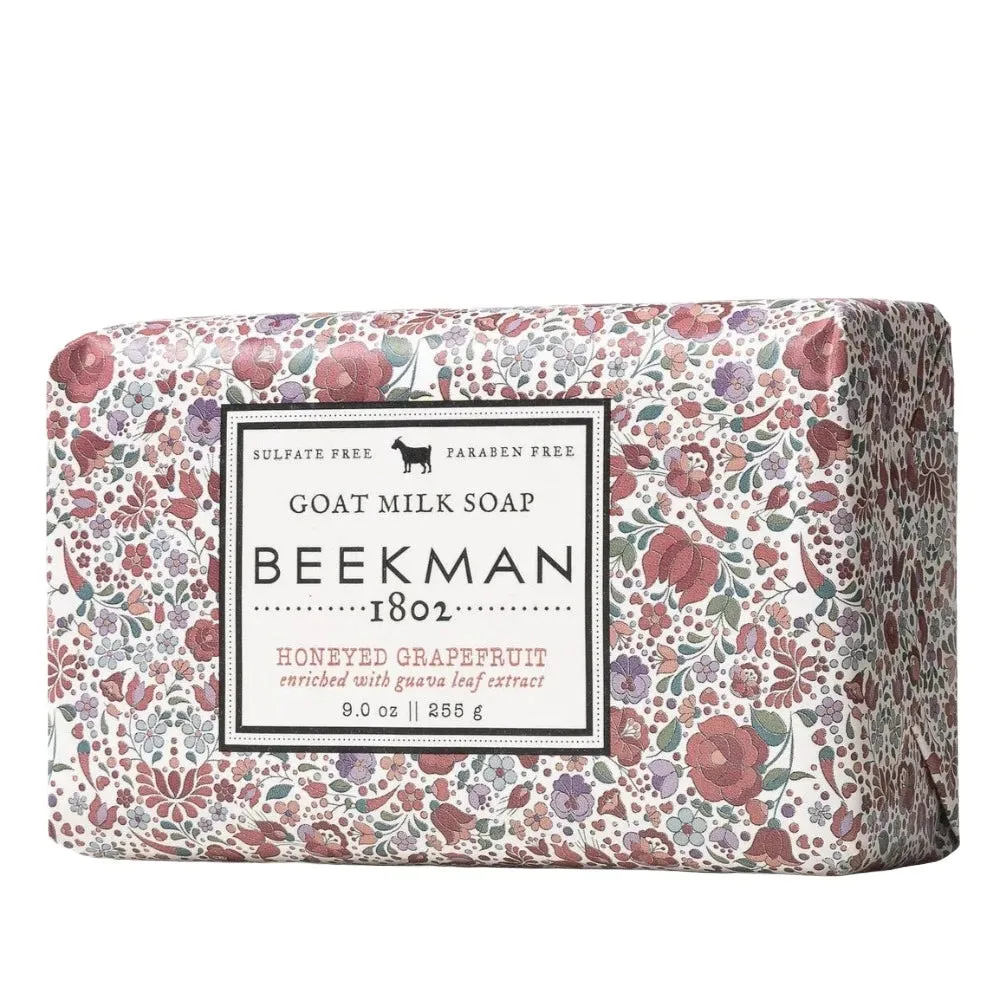 BEEKMAN Goatmilk Soap Bar - Honeyed Grapefruit - 9oz