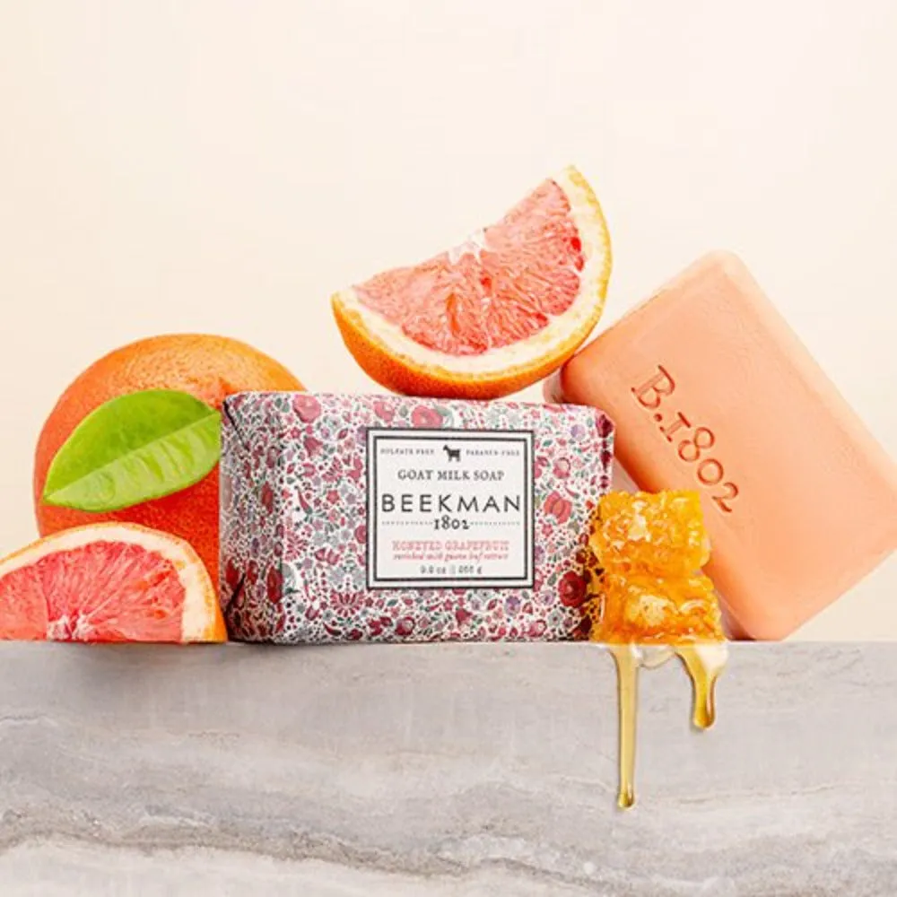 BEEKMAN Goatmilk Soap Bar - Honeyed Grapefruit - 9oz