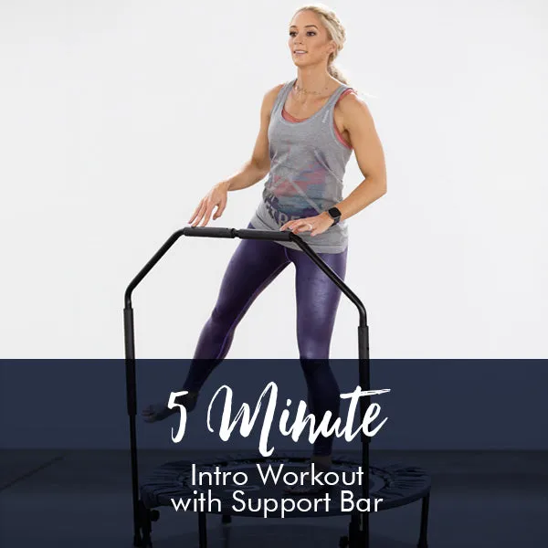 Beginner Workout with a Support Bar 5 minutes