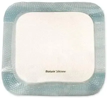 Biatain Silicone Ag Foam Dressing 12.5cm x 12.5cm 5 Dressing