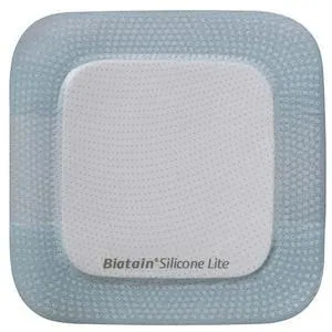 Biatain Silicone Lite Foam Dressing 5" x 5", Pad Size 2.87" x 2.87"