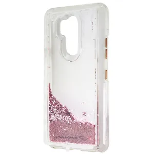 Case-Mate Waterfall Liquid Glitter Case for LG G7 ThinQ - Rose Gold