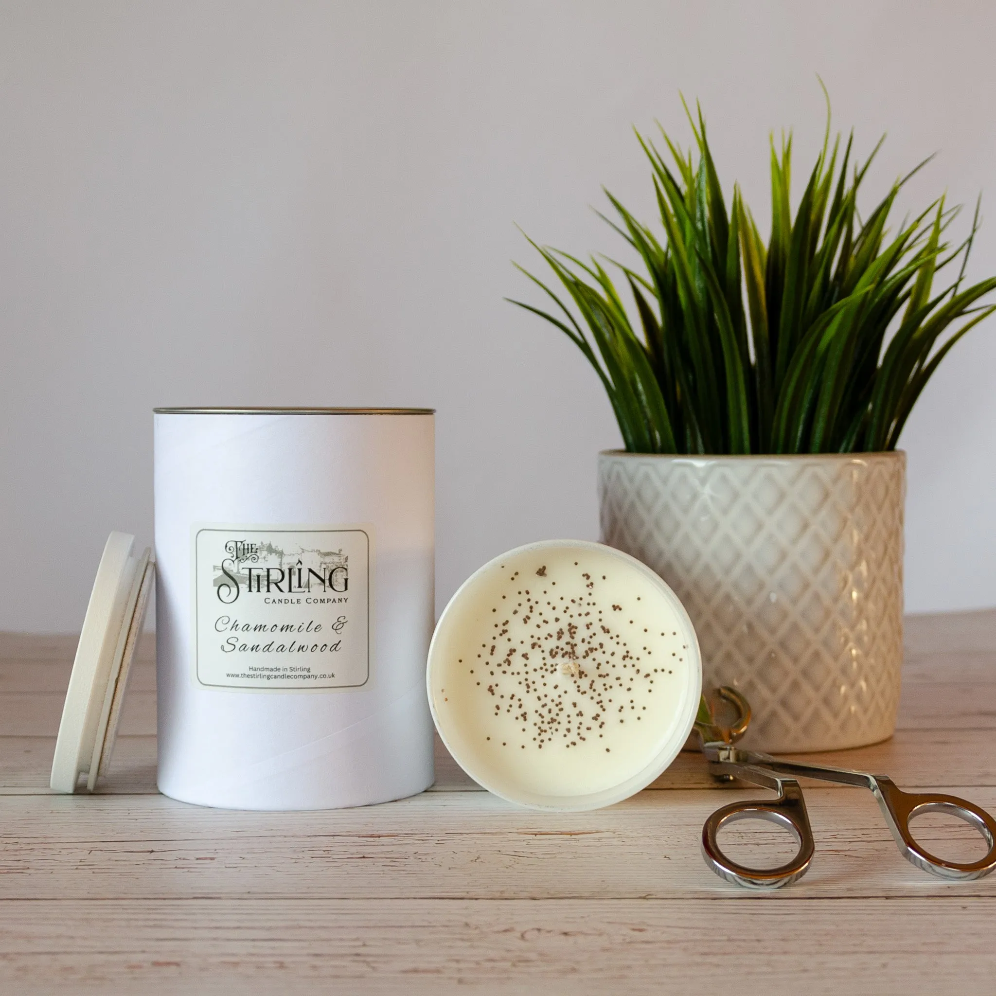 Chamomile & Sandalwood - Large Candle