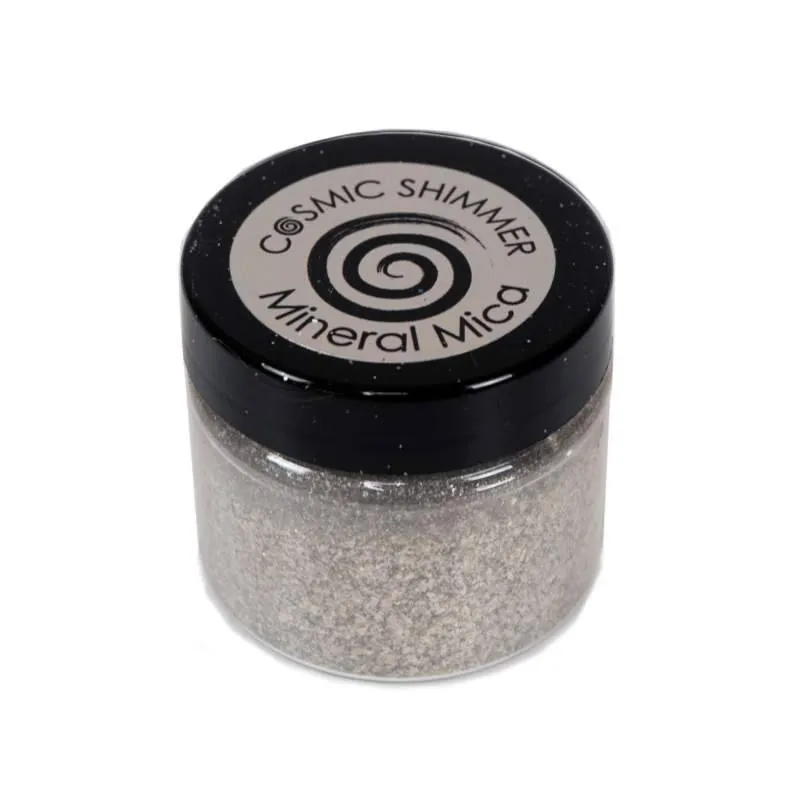 Cosmic Shimmer Mineral Mica 50ml - Bianco Silver