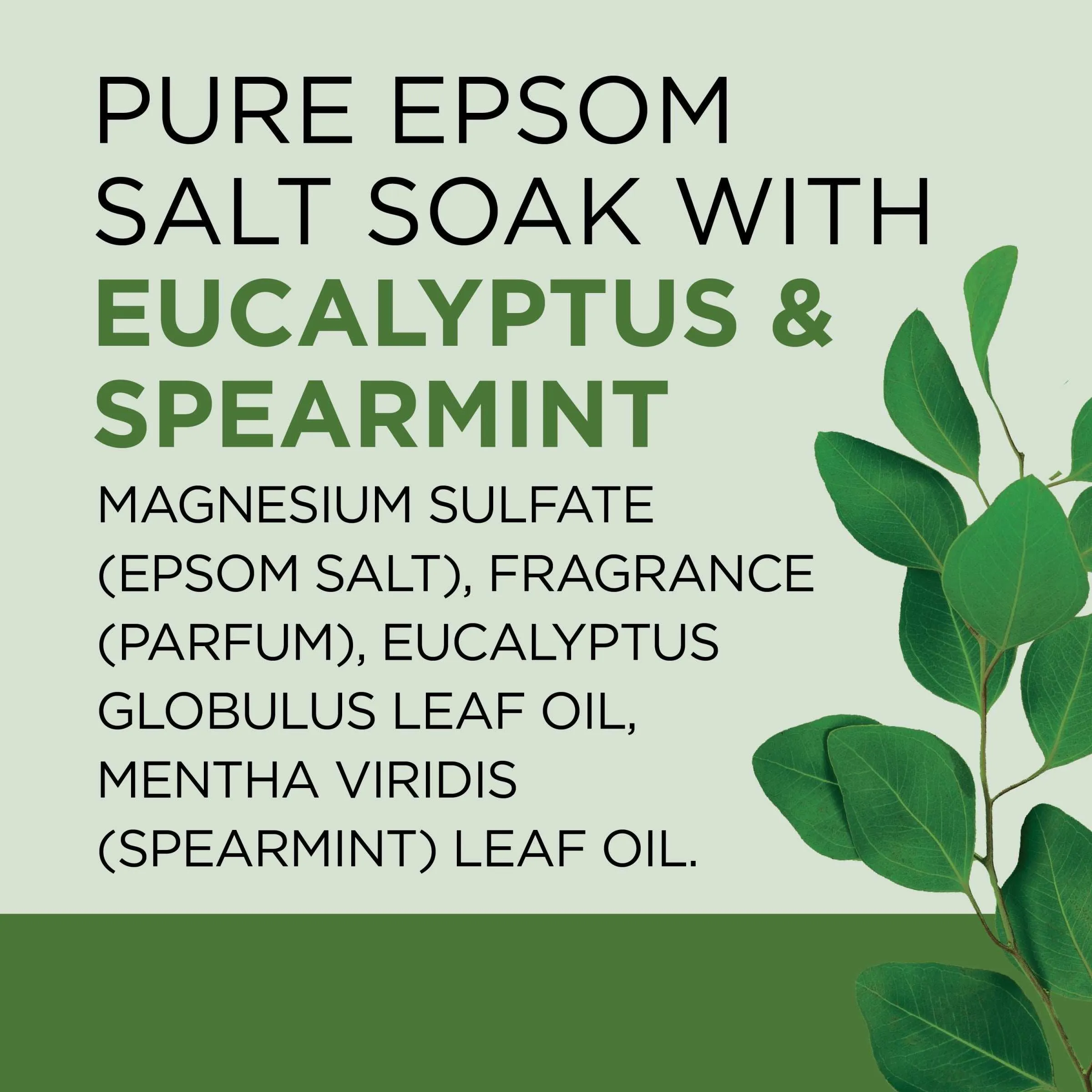 Dr. Teal's Epsom Salt Soak with Eucalyptus & Spearmint - 3 Lbs