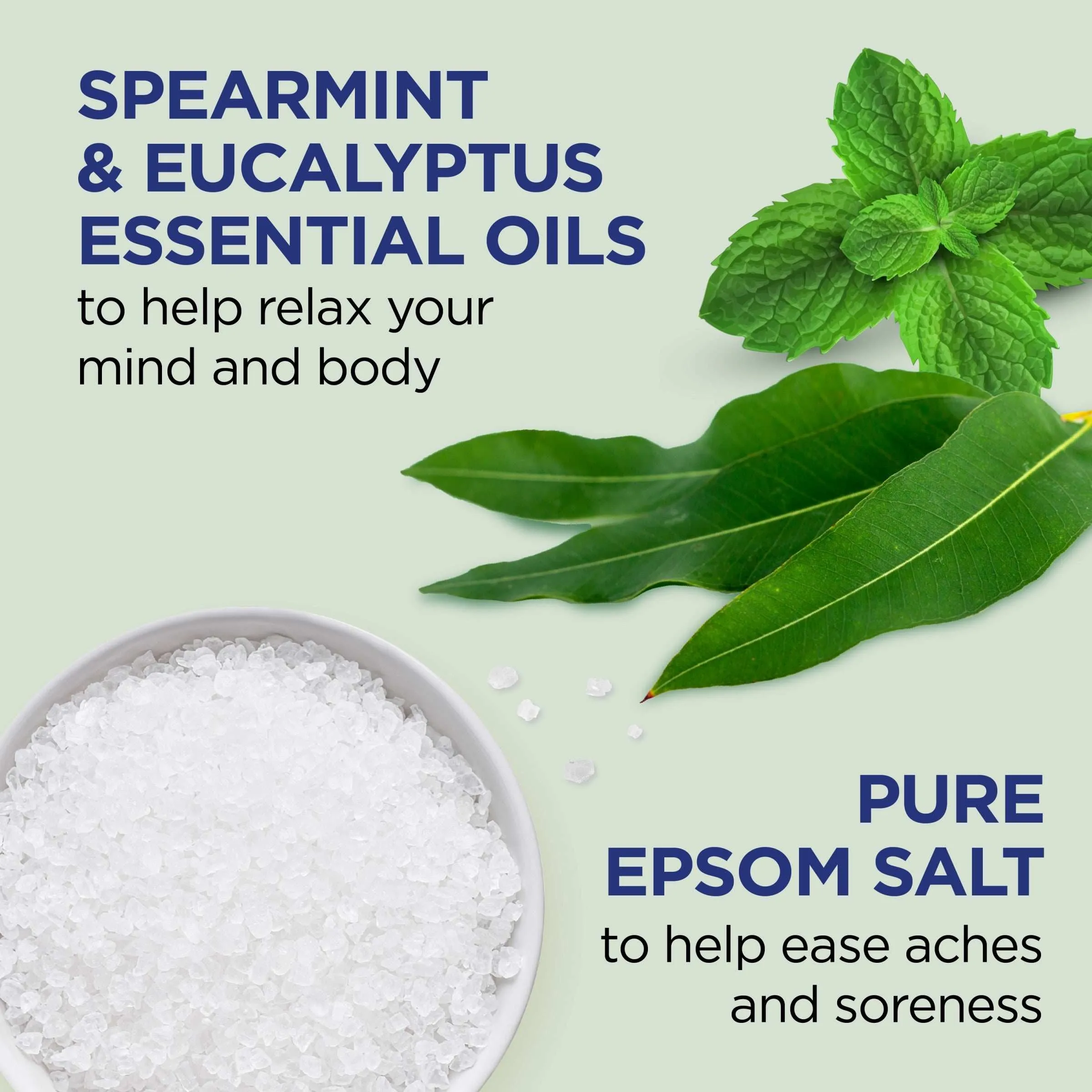 Dr. Teal's Epsom Salt Soak with Eucalyptus & Spearmint - 3 Lbs