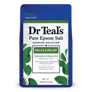 Dr. Teal's Epsom Salt Soak with Eucalyptus & Spearmint - 3 Lbs