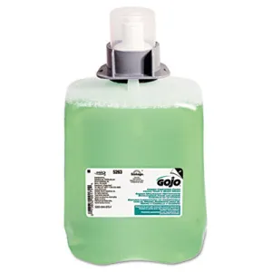 GOJO® Green Certified Cucumber Melon Foam Hair & Body Wash (2000 ml FMX-20™ Dispenser Refills) - Case of 2