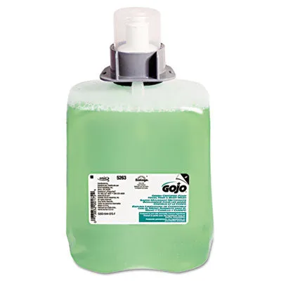 GOJO® Green Certified Cucumber Melon Foam Hair & Body Wash (2000 ml FMX-20™ Dispenser Refills) - Case of 2