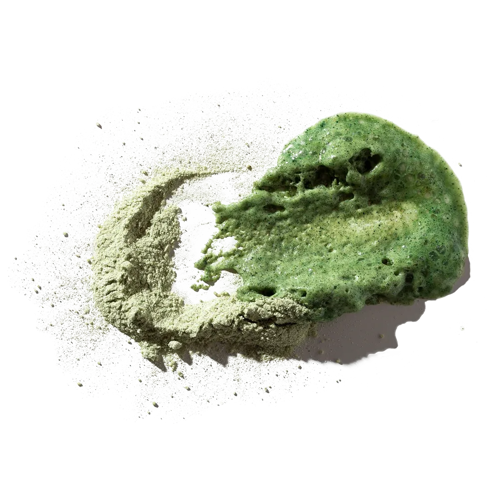 Green Ceremony Matcha Powder Cleanser | Chlorophyll   Spirulina