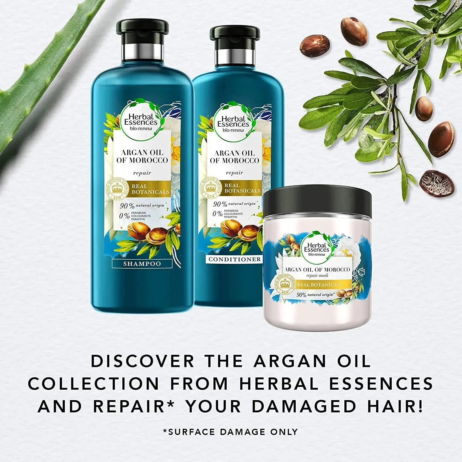 Herbal Essences bio:renew Shampoo Argan Oil Of Morocco 400ml