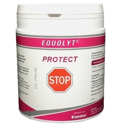 Horse EQUOLYT Protect mineral feed tablets for horses