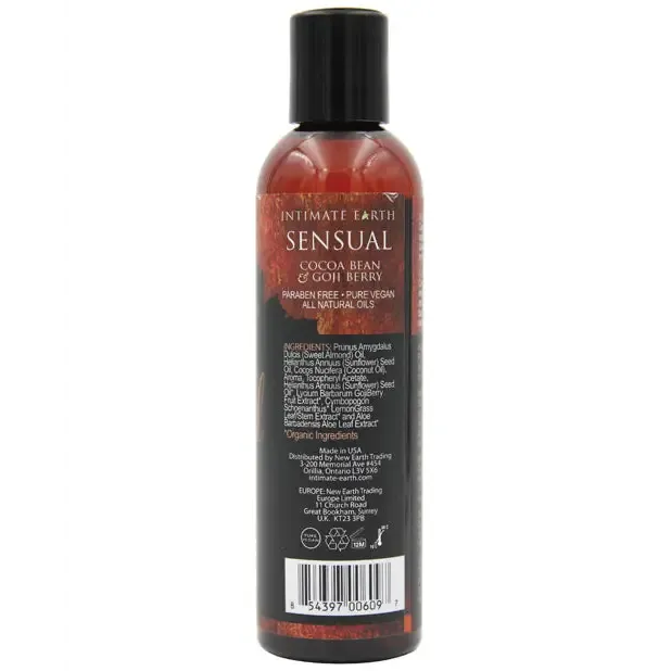 Intimate Earth Sensual Massage Oil 120 ml/4 oz