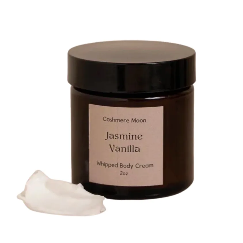 Jasmine Vanilla Whipped Body Cream - Travel Size 2oz.