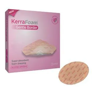 KerraFoam Gentle Border, 7" x 8", Oval