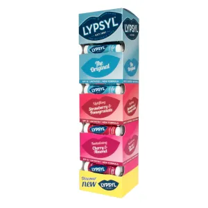 Lypsyl New Assorted Tower