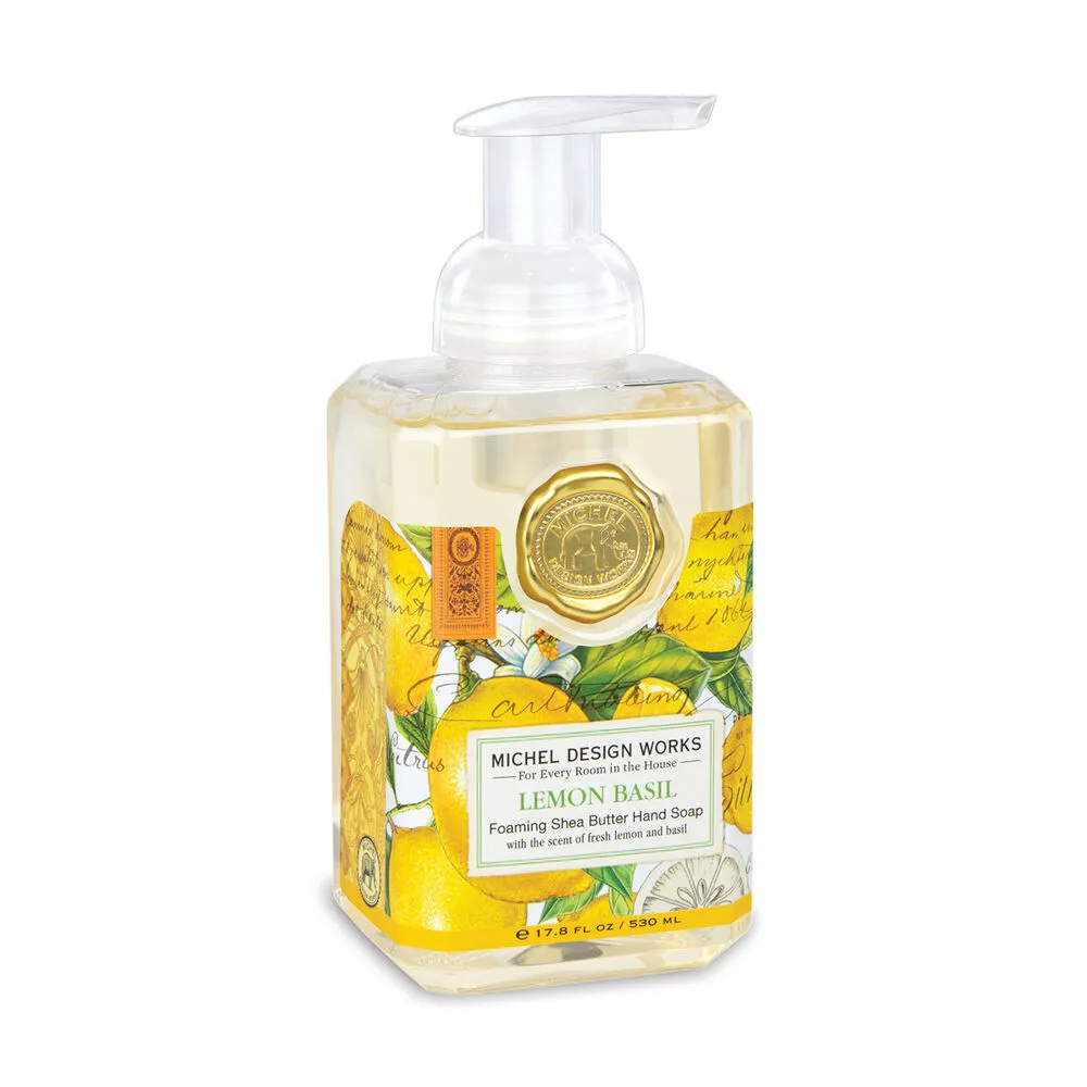 Michel Design Works Foaming Soap Lemon Basil