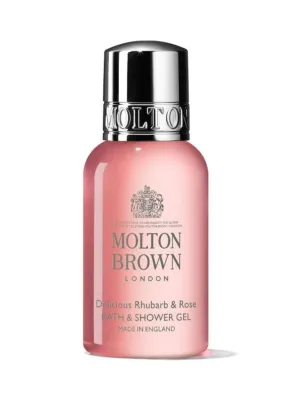 Molton Brown Delicious Rhubarb & Rose Bath & Shower Gel 100ml