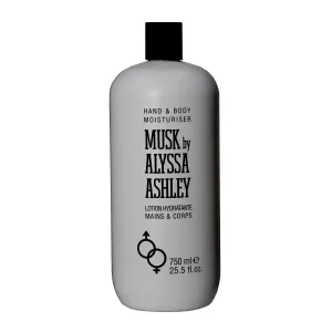 Musk by Alyssa Ashley Hand & Body Lotion Moisturizer 750ml Unisex