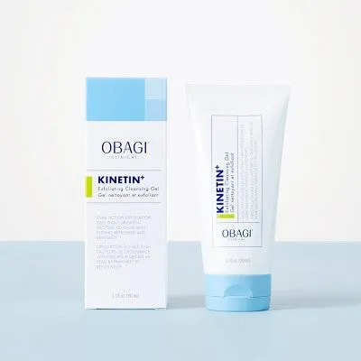 New - OBAGI CLINICAL Kinetin  Exfoliating Cleansing Gel - Unscented - 5.1 fl oz