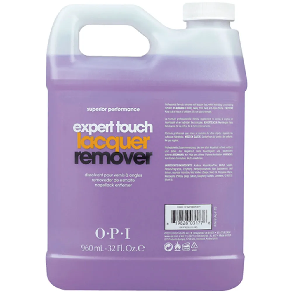 OPI - Expert Touch Lacquer Remover - Value Pack 32oz - 1ct