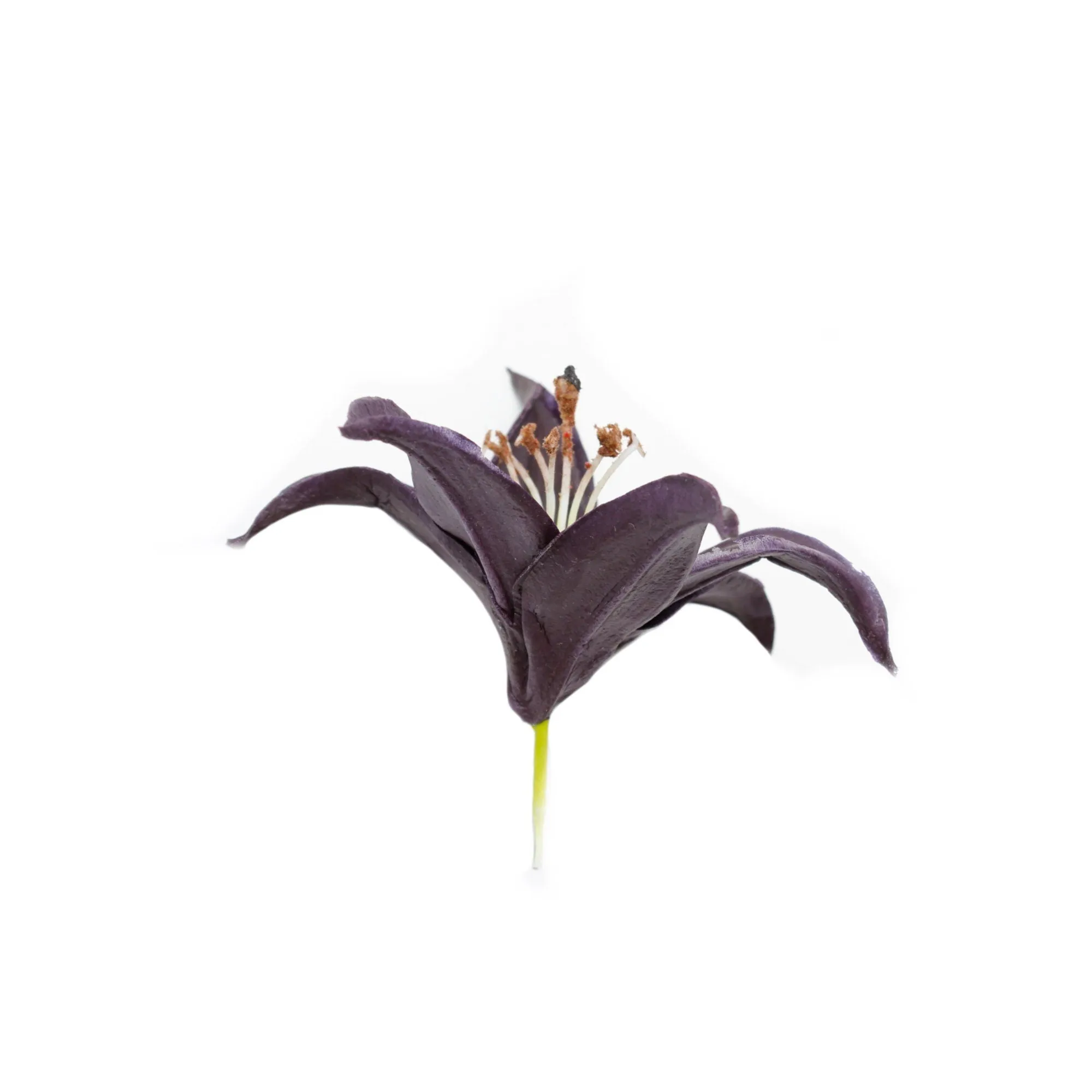 Real touch Tiger Lily flower for DIY bouquet corsage boutonniere cake toper