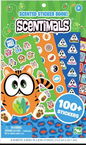 Scentimals Scented Sticker Book