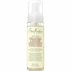 Shea Moisture: Jamaican Black Castor Oil Strengthen & Restore Conditioning Design Foam 7.5oz