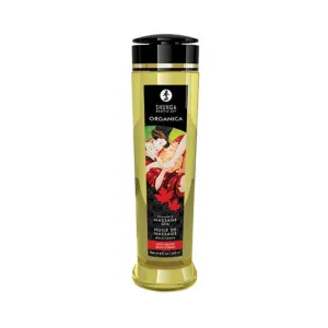 Shunga Organica Kissable Massage Oil - 8 Oz Maple Delight