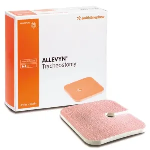 Smith & Nephew 66027640 Allevyn Polyurethane Foam Dressing 3-1/2" x 3-1/2"