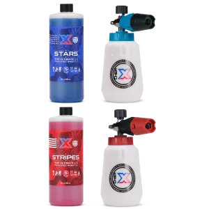 Stars and Stripes Ultimate Touch Free Vehicle Wash Foam Cannon Kit