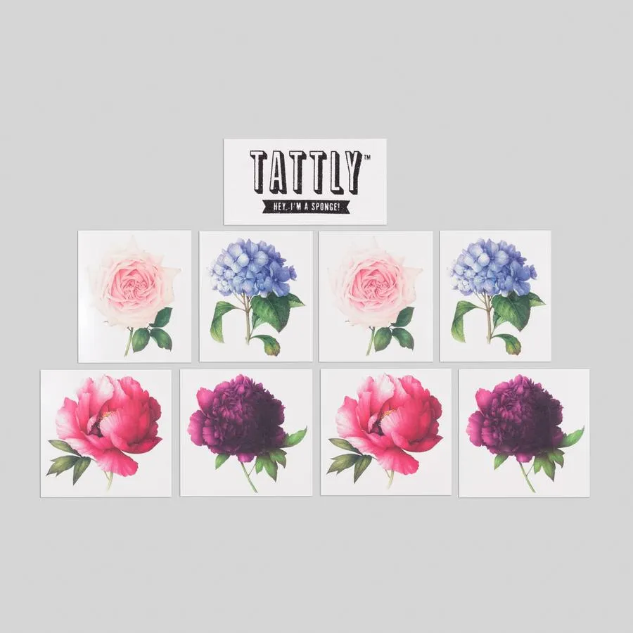 Tattly Set Perennial Tattoos (Scented)