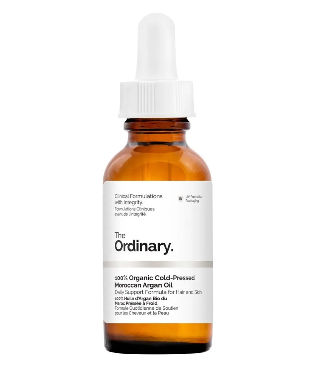 THE ORDINARY

100% Organic Cold-Pressed Moroccan Argan Oil( 30ml )