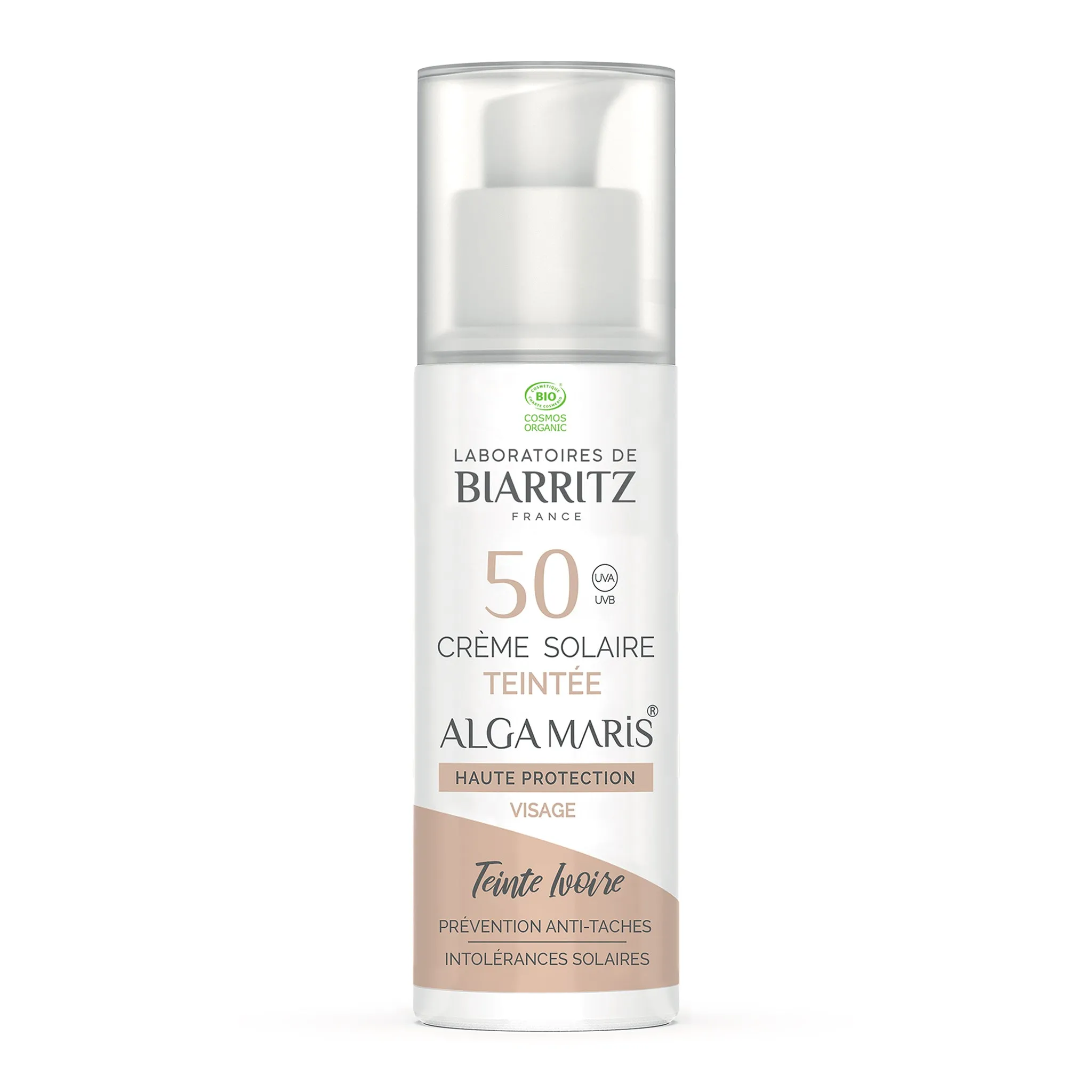 Tinted Sunscreen SPF50, Ivory 50 ml