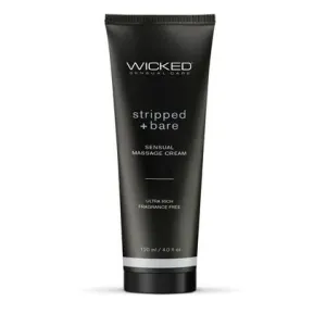 Wicked Stripped And Bare Massage Cream